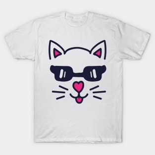 Cute Summer Cat T-Shirt